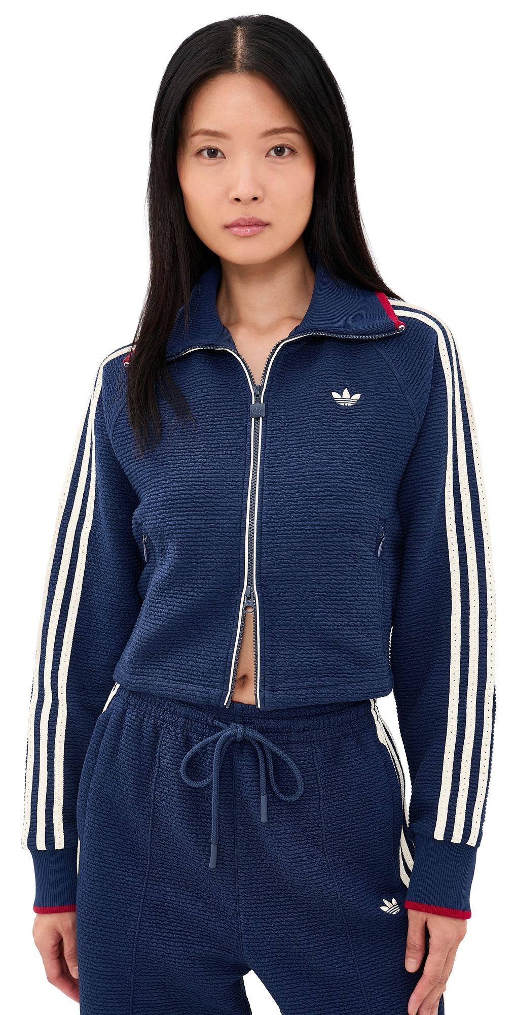 adidas Firebird Track Top Night Indigo/Warm Vanilla L
