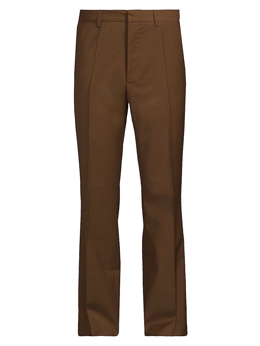 Men's Pico Wool Trousers - Brown - Size 36