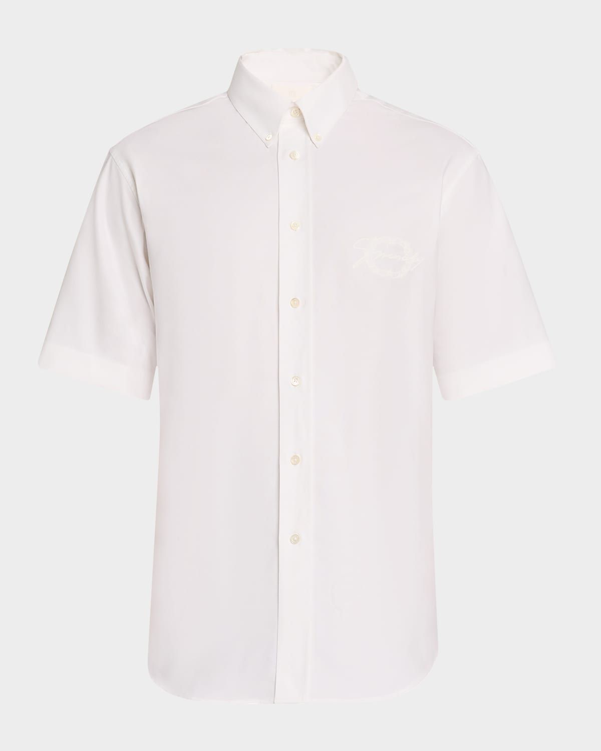 Men & apos;s Tonal Embroidered Sport Shirt
