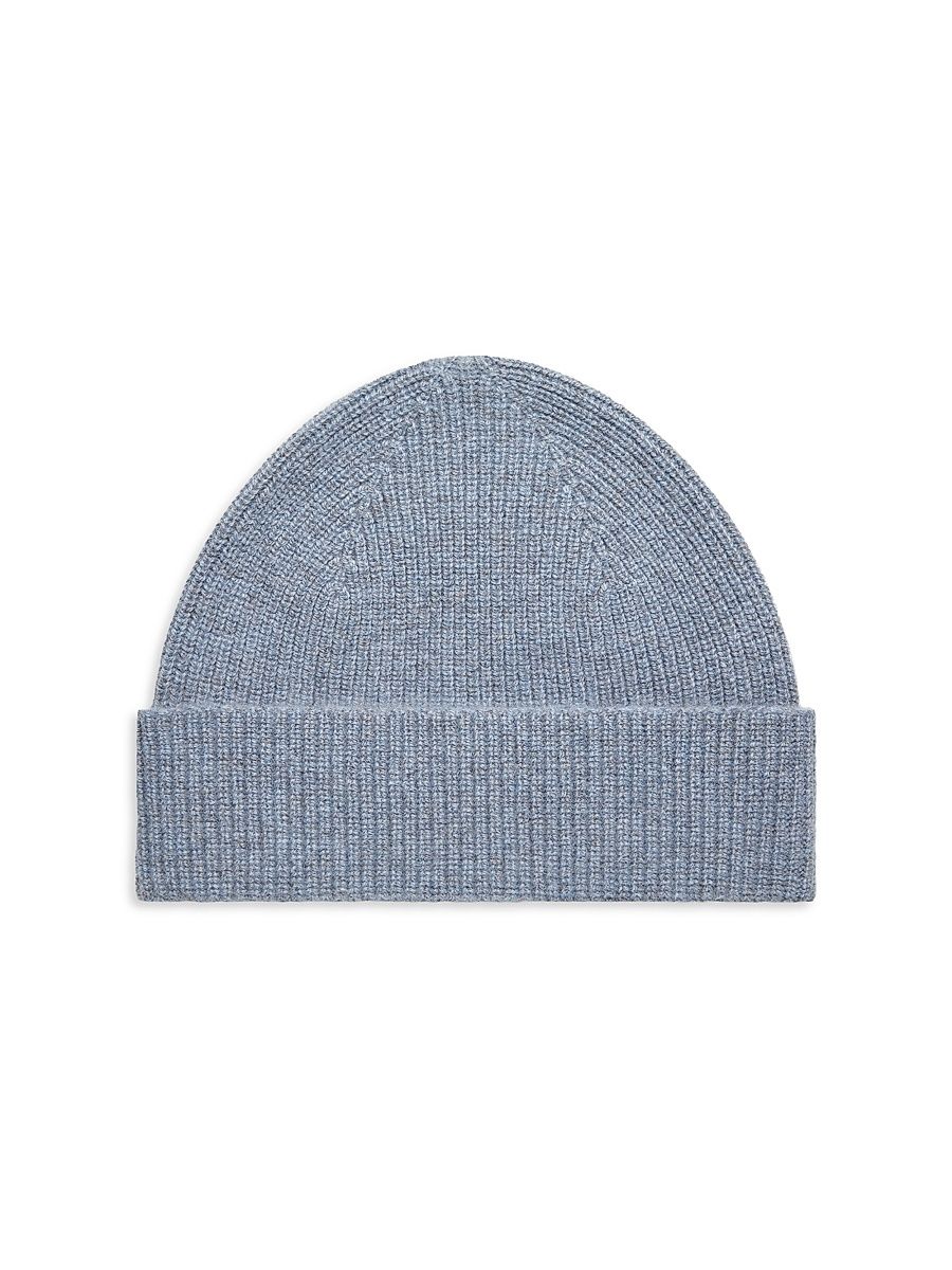 Men's Cashmere Beanie - Light Blue