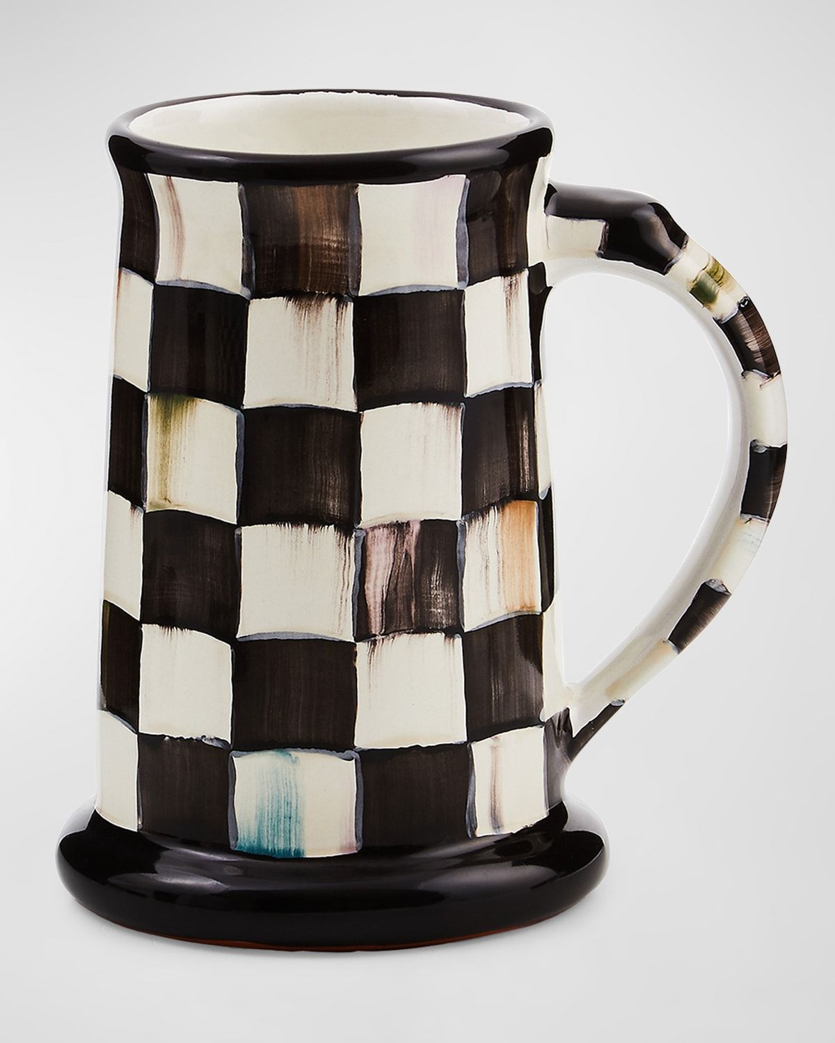 Courtly Check Ceramic Beer Mug