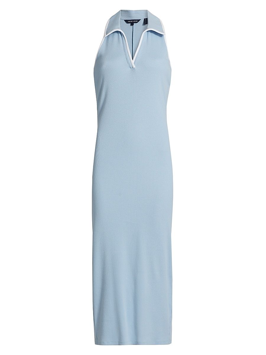 Women's Darien Rib-Knit Midi-Dress - Bluebell - Size Small