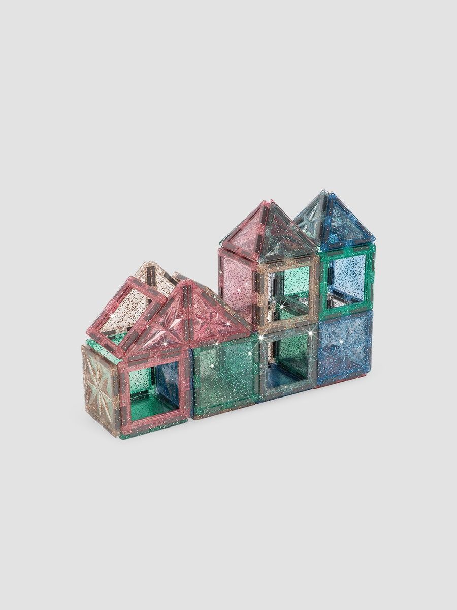Konges Slojd Magnetic Tile Building Set - Glitter
