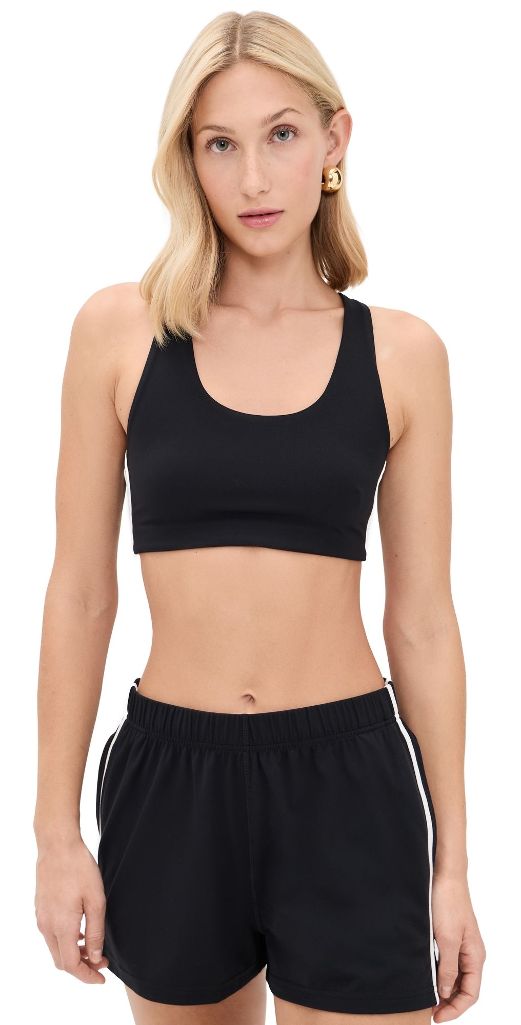 Splits59 Ella Airweight Bra Black/White L