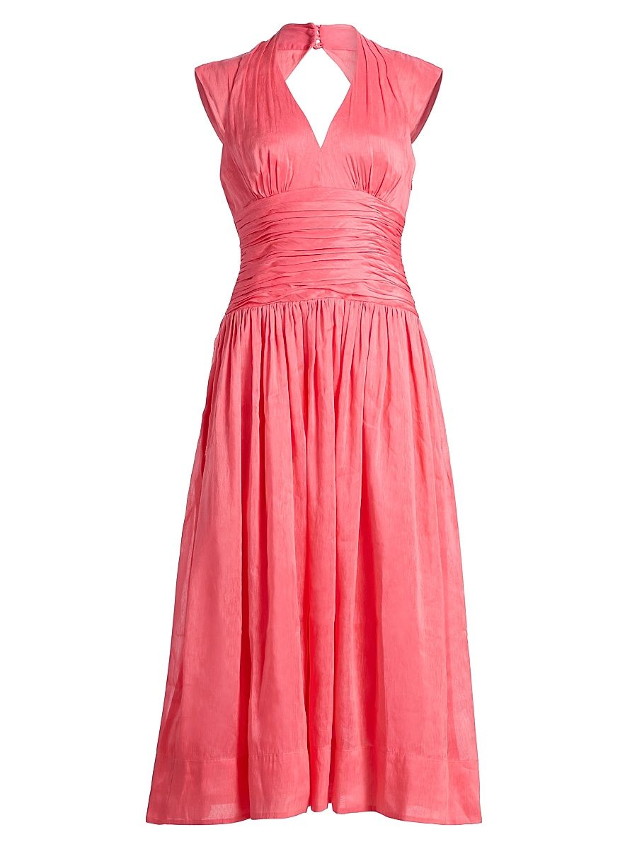 Women's Traci Day Midi-Dress - Aurelia - Size 12