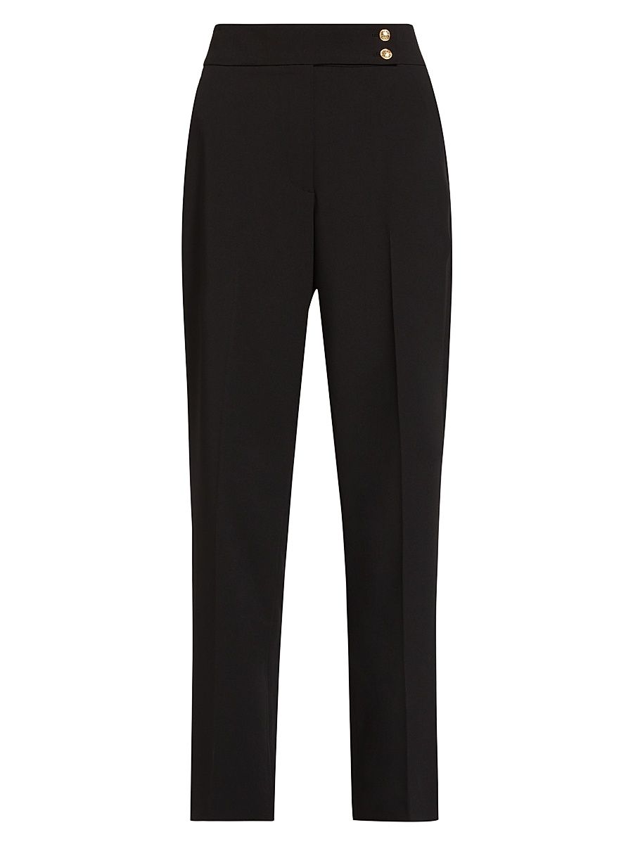 Women's The Bexley Pleated Pants - Noir - Size 16