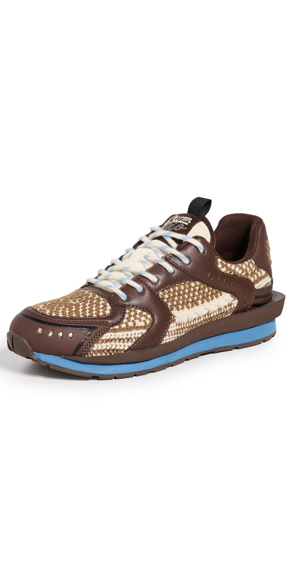 FARM Rio Farm Rio Sneakers Walnut and Blue 10