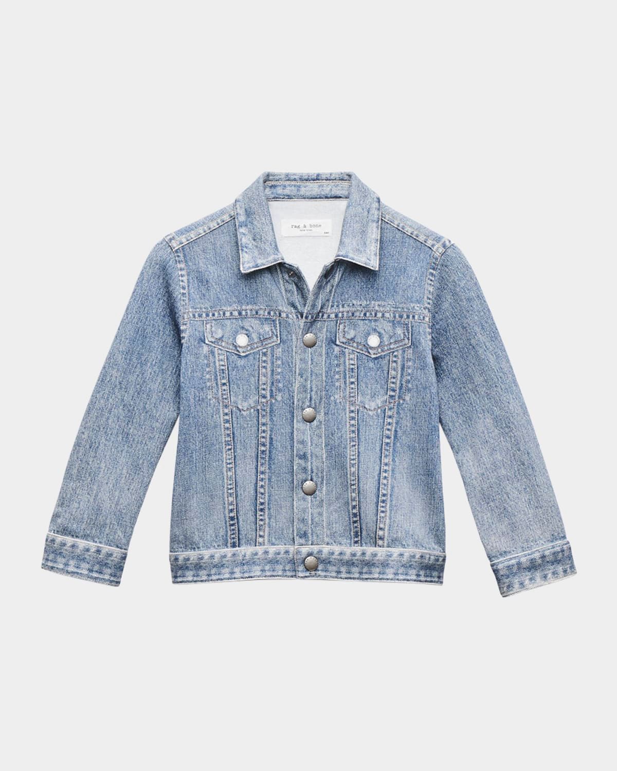 Kid & apos;s Mini Miramar Trucker Jacket, Size 12M-10