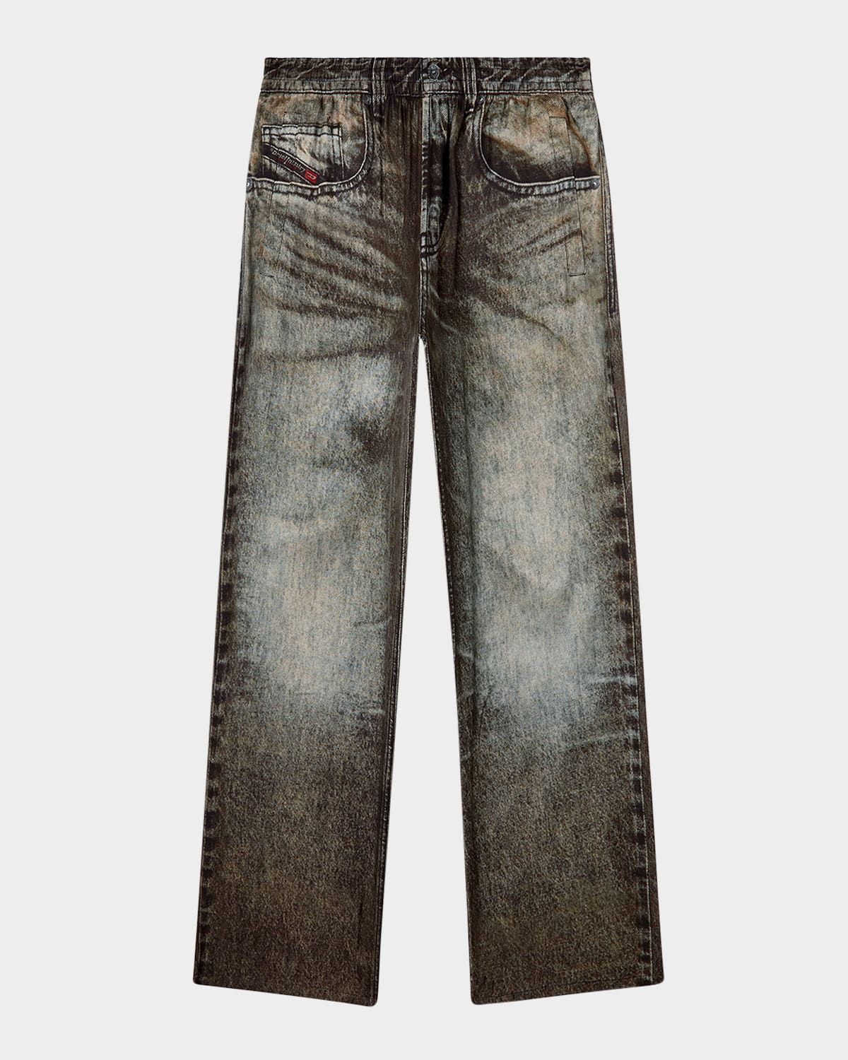 Men & apos;s P-Theck-LKCT Viscose Five-Pocket Pants