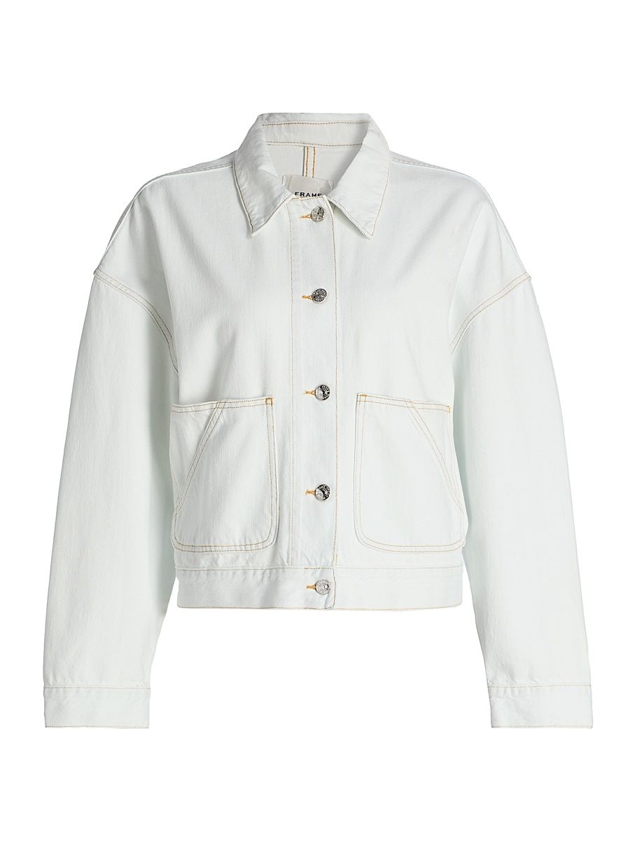 Women's The Boxy Field Denim Jacket - Trinity - Size Small