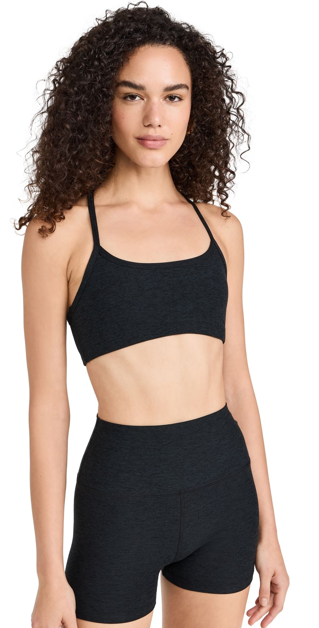 Beyond Yoga Spacedye Slim Racerback Bra Darkest Night XXL