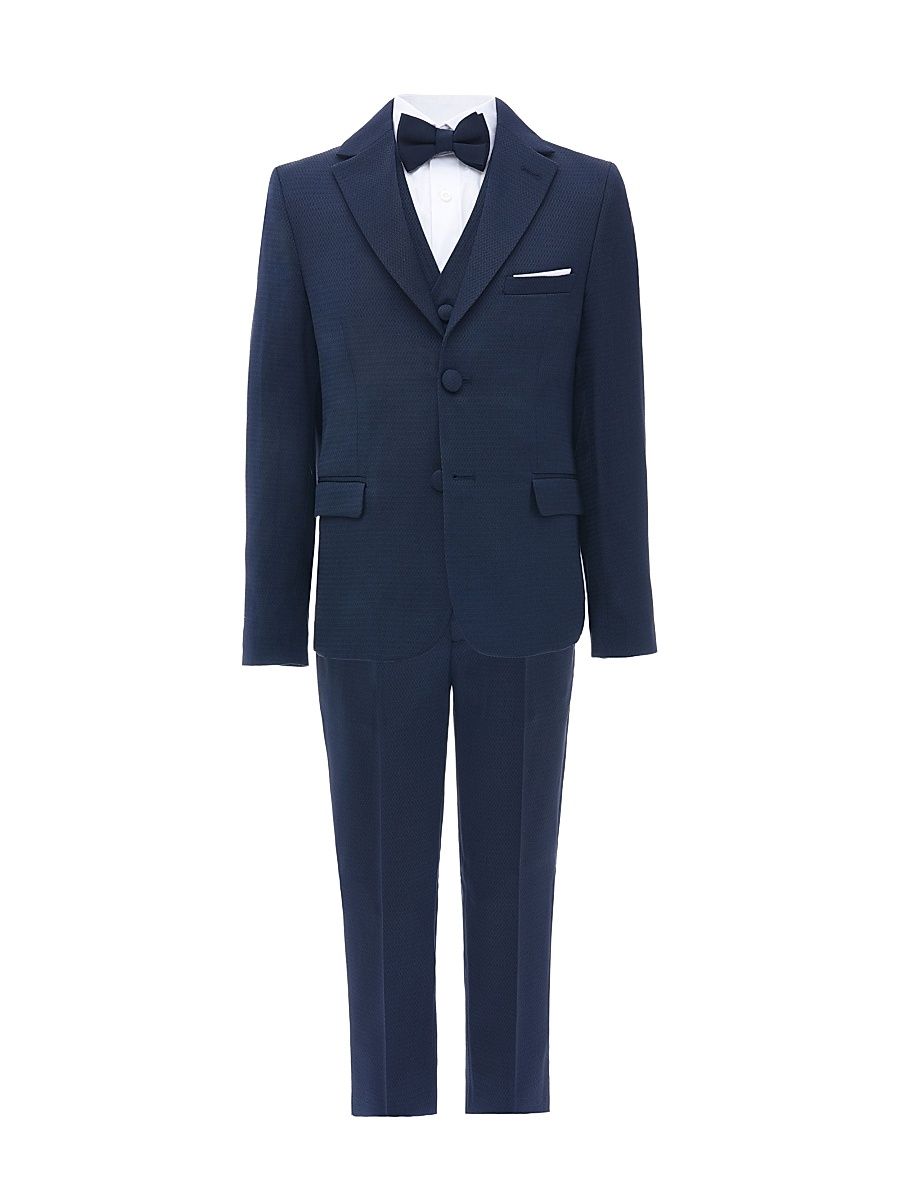 Little Boy's & Boy's Formal Suit - Navy - Size 13