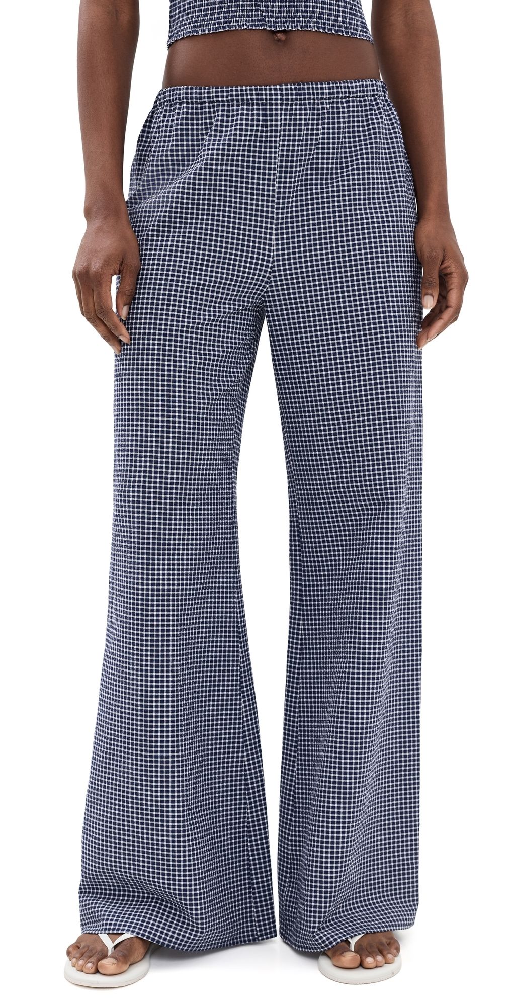 La Ligne Freya Pants Midnight/White L