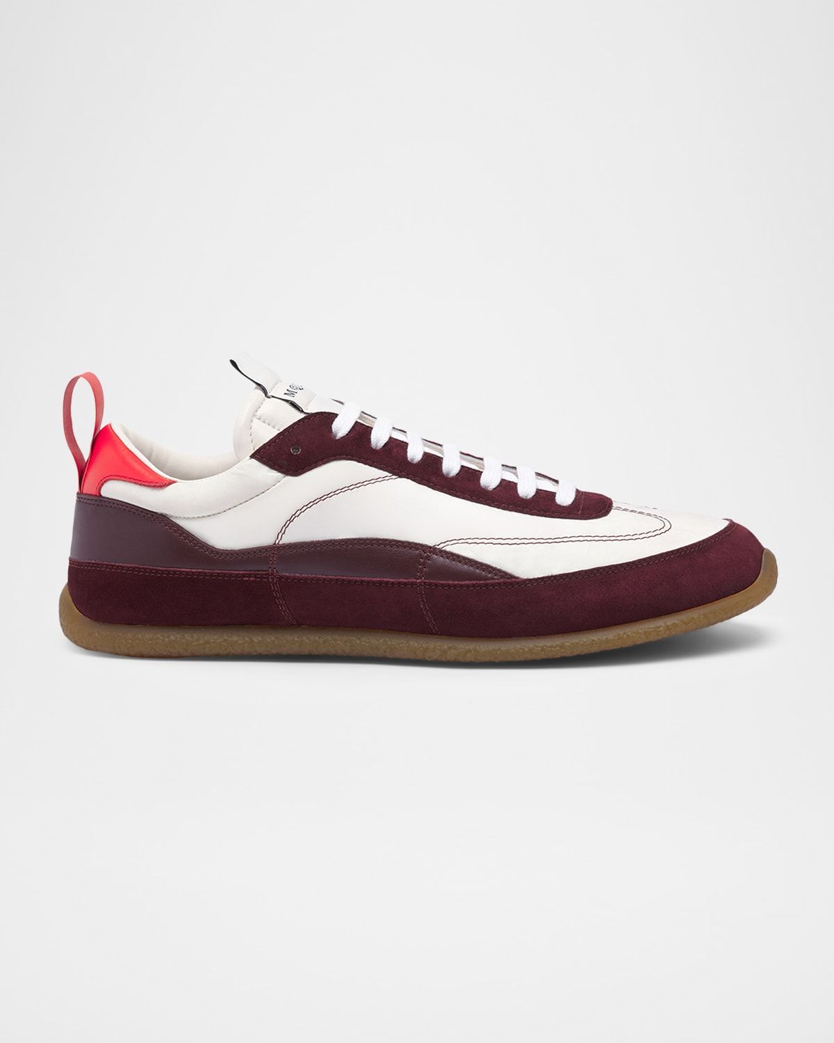 Men & apos;s EC1 Suede and Nylon Low-Top Trainers
