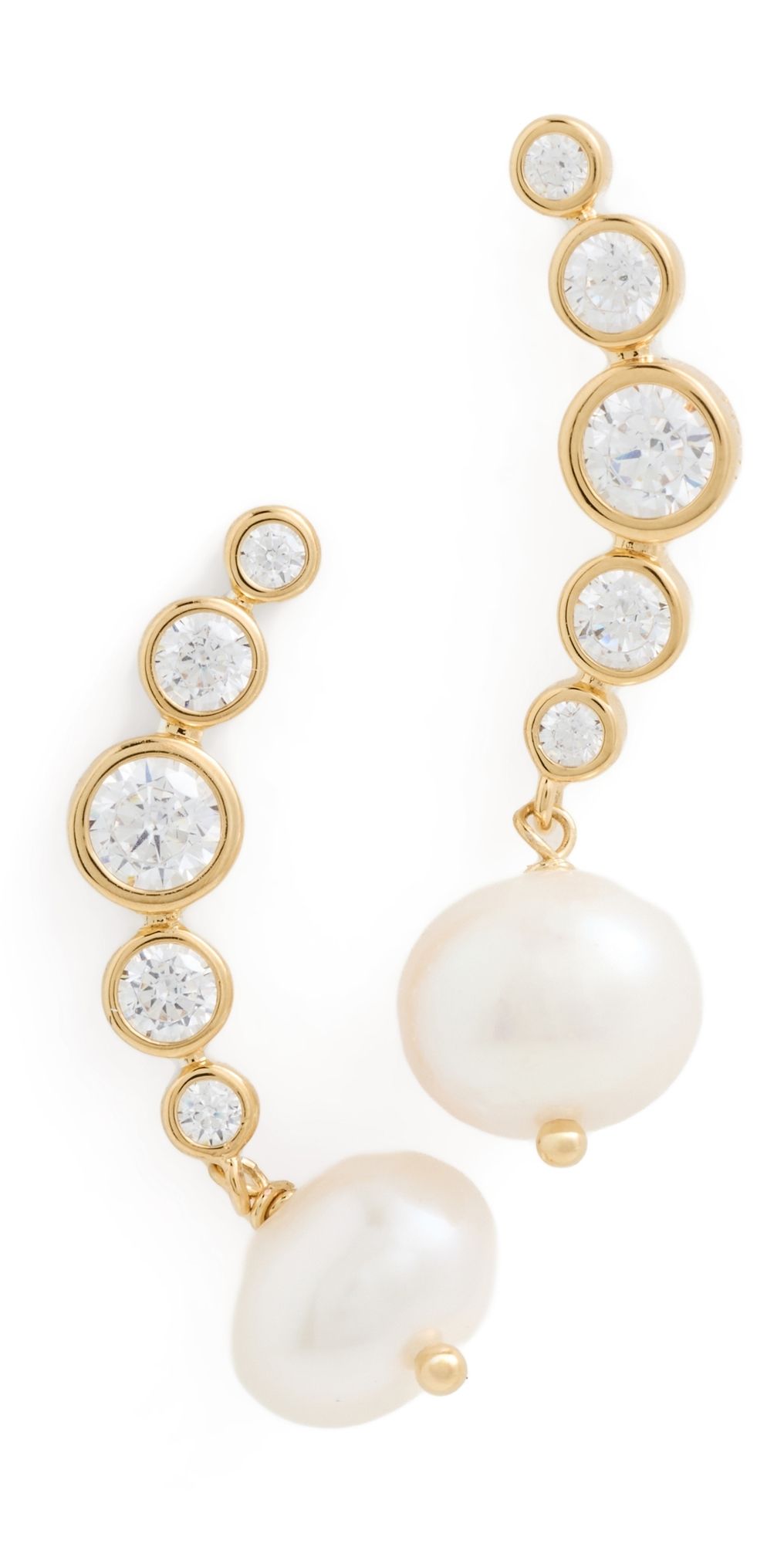 éliou Elene Earrings Gold Plated One Size