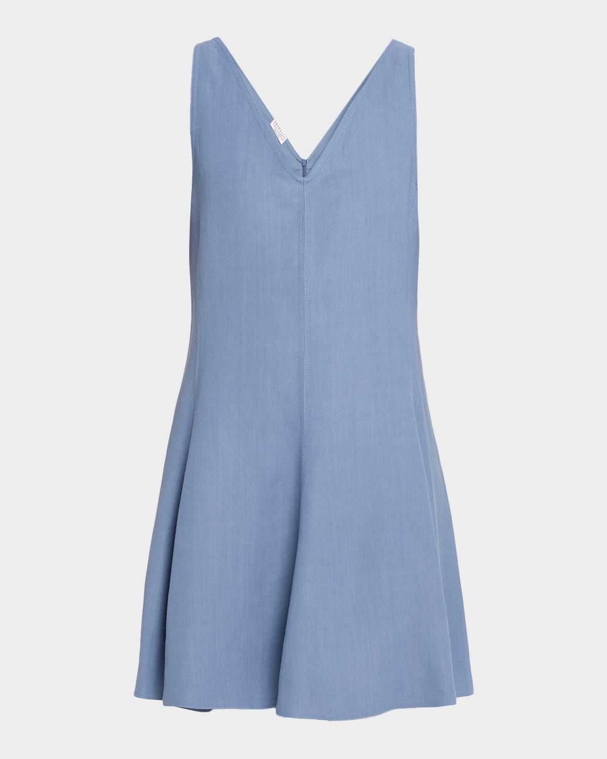 Crispy Silk Belted Sleeveless Maxi Dress