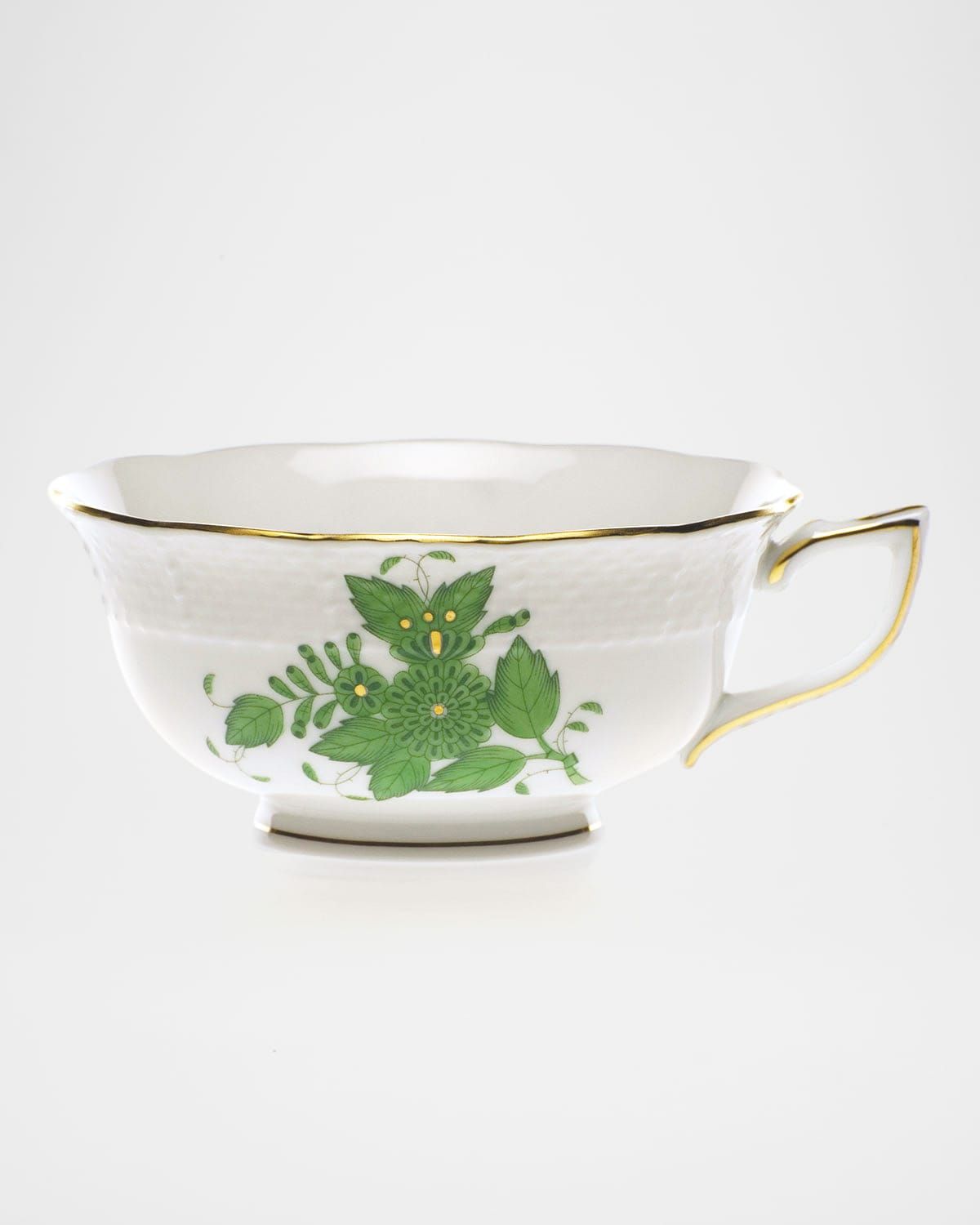 Green Chinese Bouquet Teacup