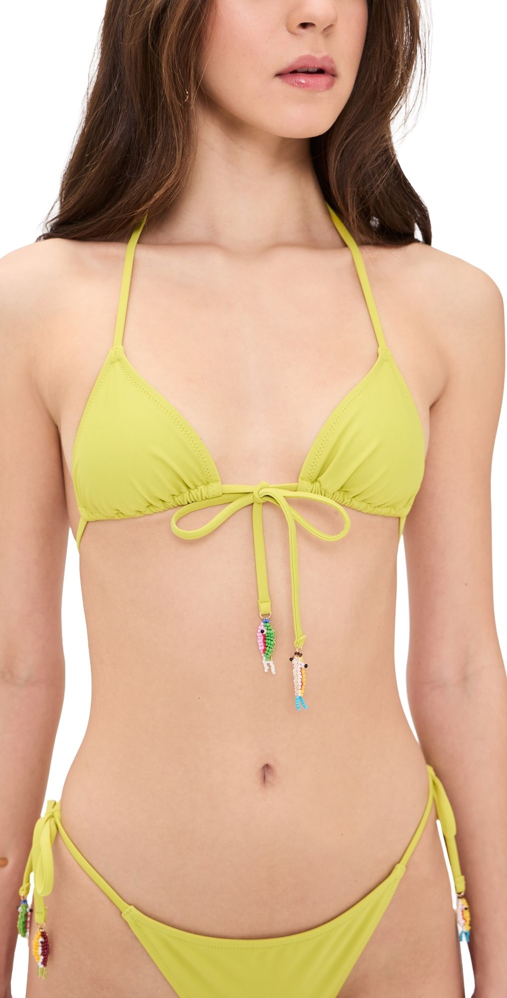 Solid & Striped The Iris Bikini Top Guava L