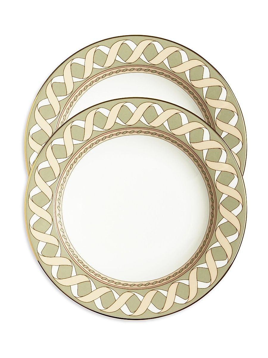 Soup Plates Set of 2 - Odysseus Pistachio