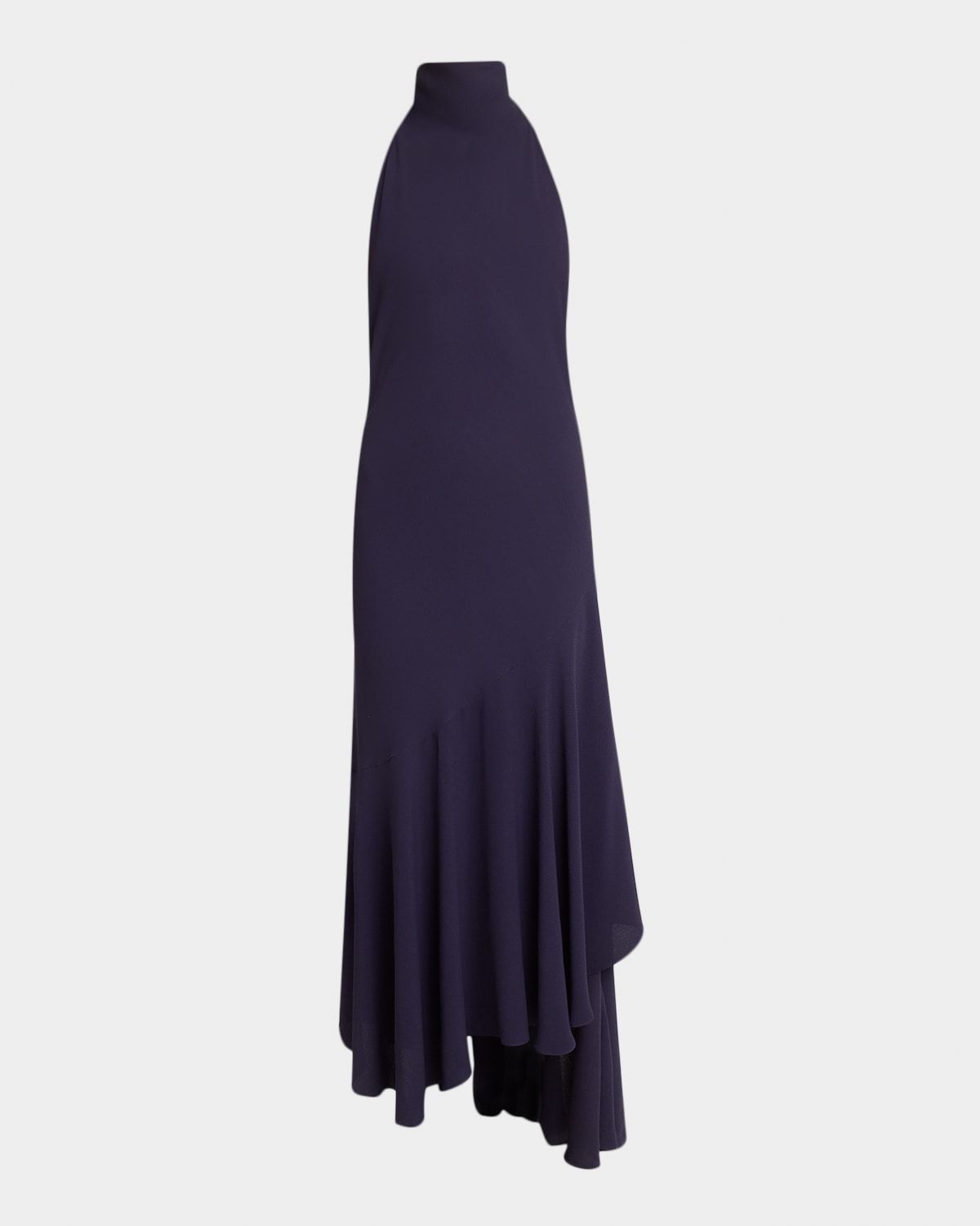 Asymmetric Viscose Dress