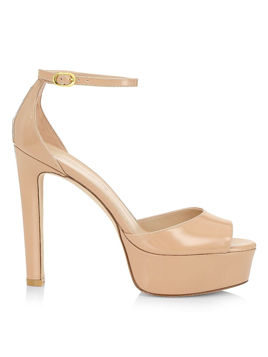 Women's Discoplatform Nudistcurve Leather Sandals - Adobe - Size 11