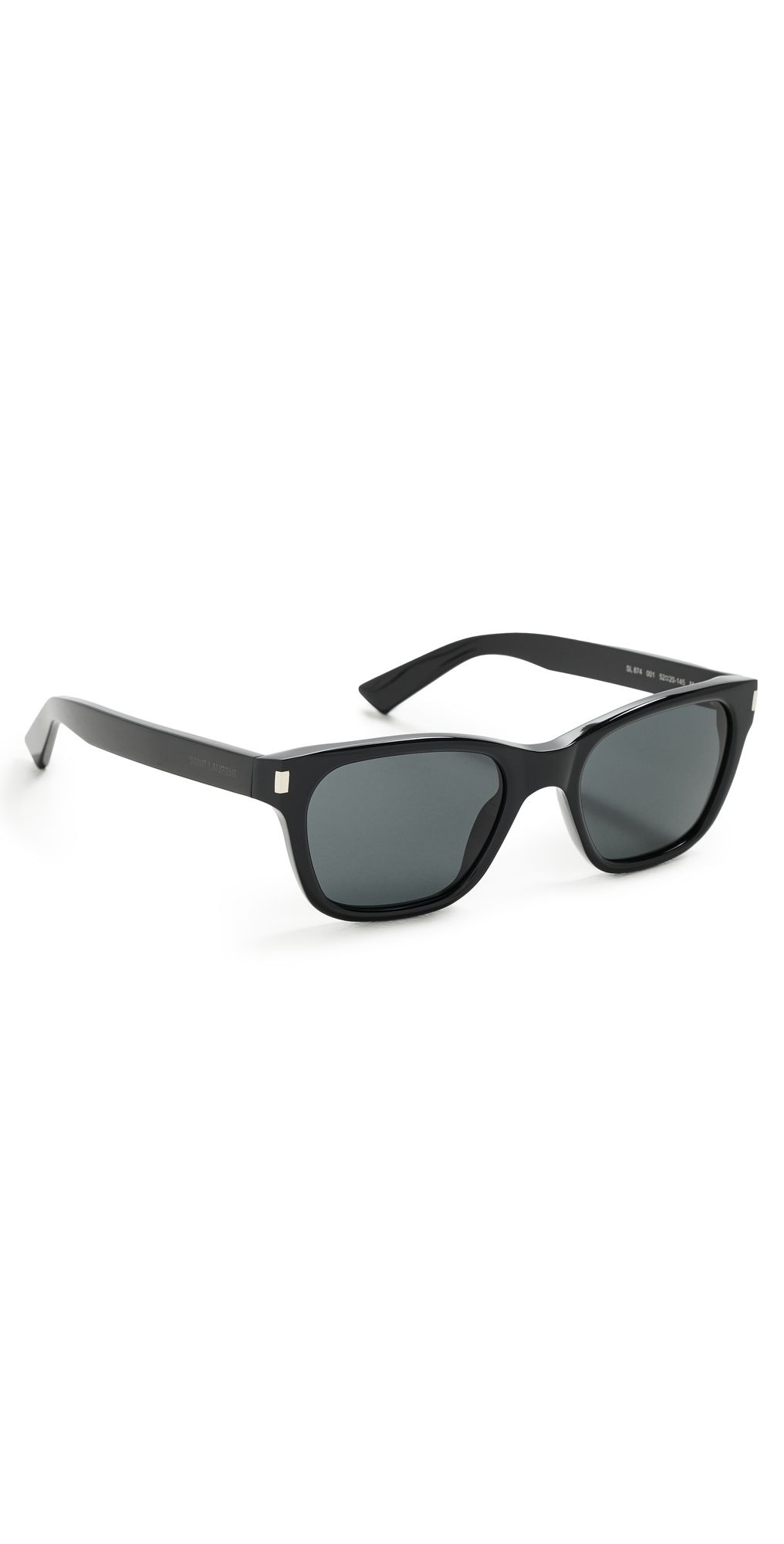 Saint Laurent SL 874 Sunglasses Black-Black-Black One Size