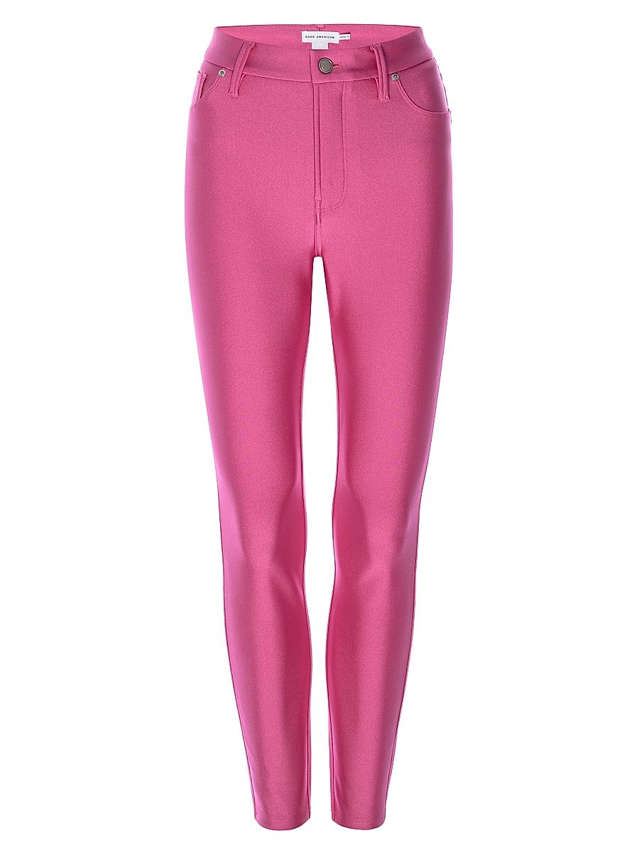 Women's Good Waist Compression Jeggings - Ballerina Pink - Size 14