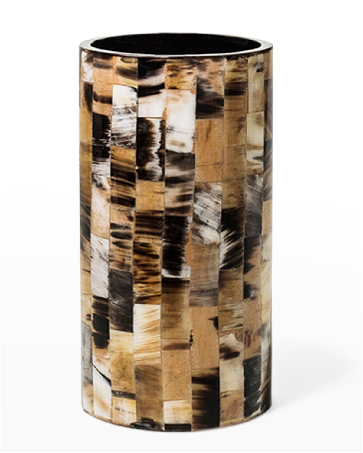Horn Domino 10" Cylinder Vase