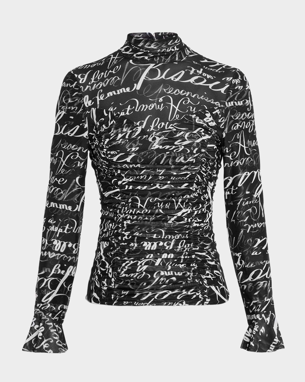 Lucy Love Journal Ruched Top