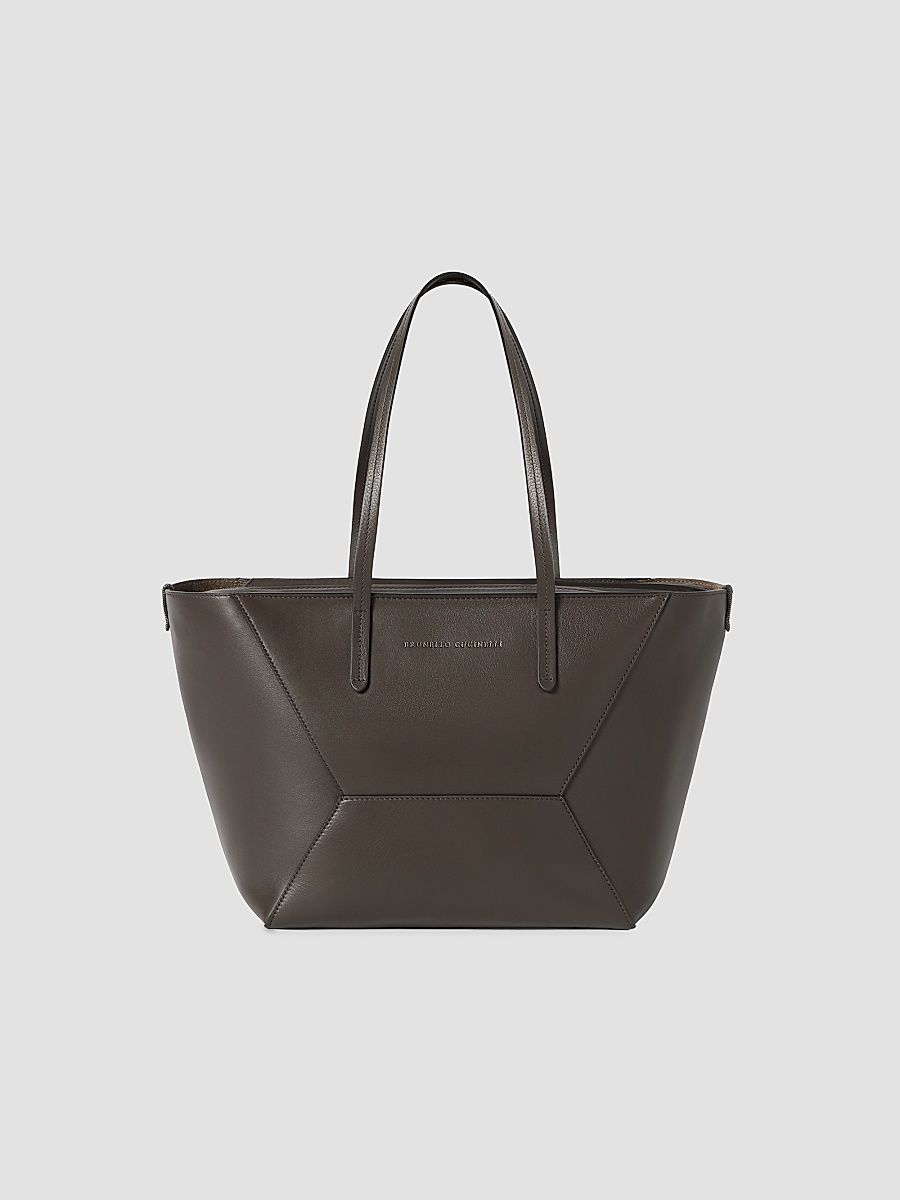 Women's Duo Small Tote Bag - Brown