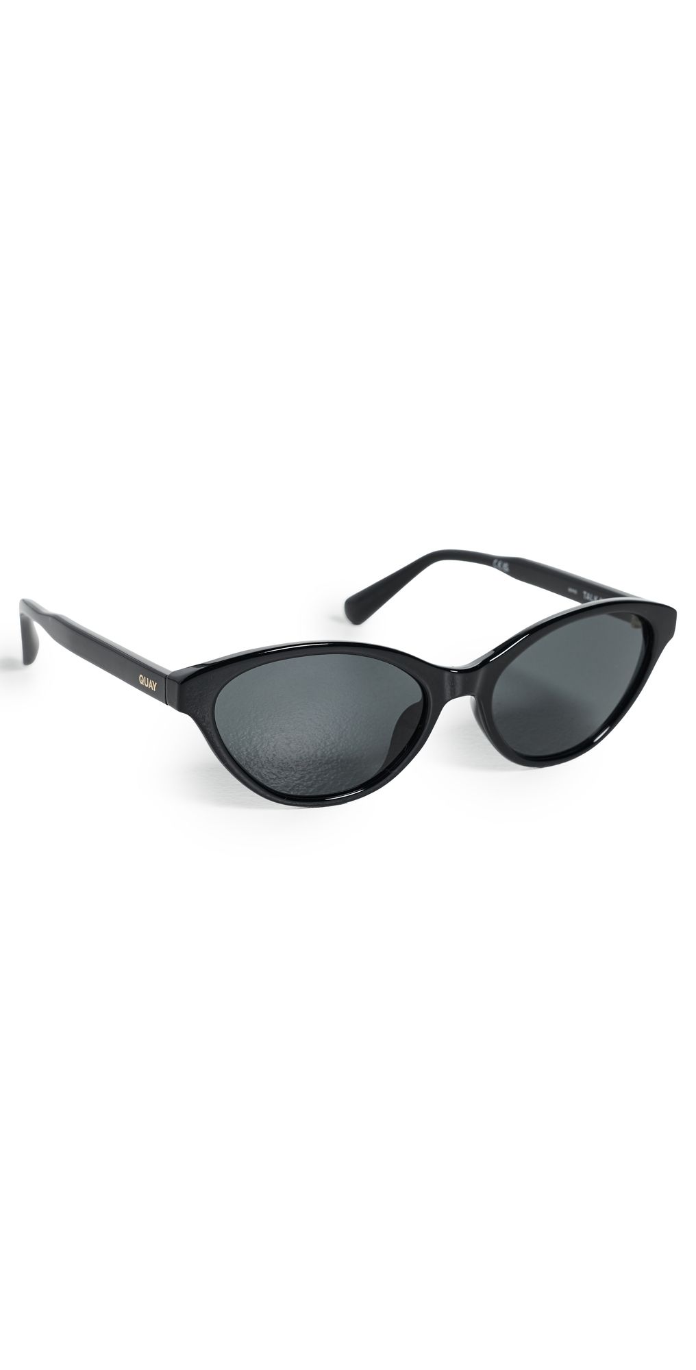 Quay Talk Nice Sunglasses Black/Smoke One Size