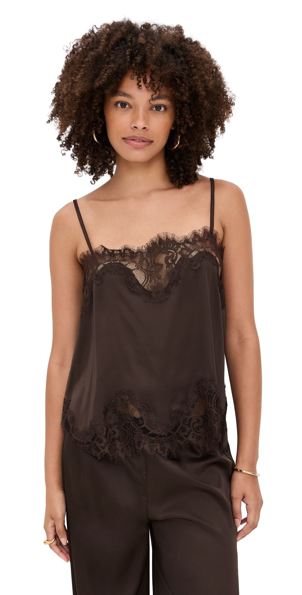 Kat the Label Olivia Camisole Espresso L