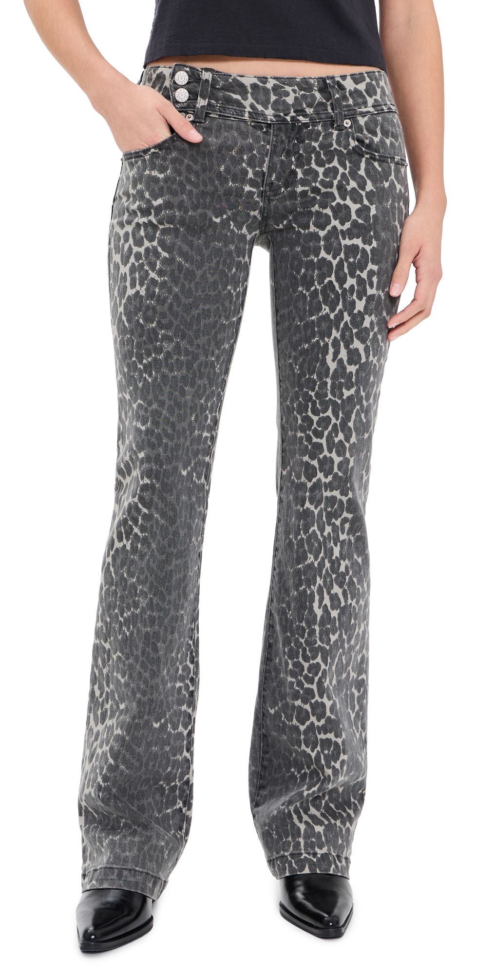 DAZE Popstar Low Rise Boot Jeans Catwalk 31