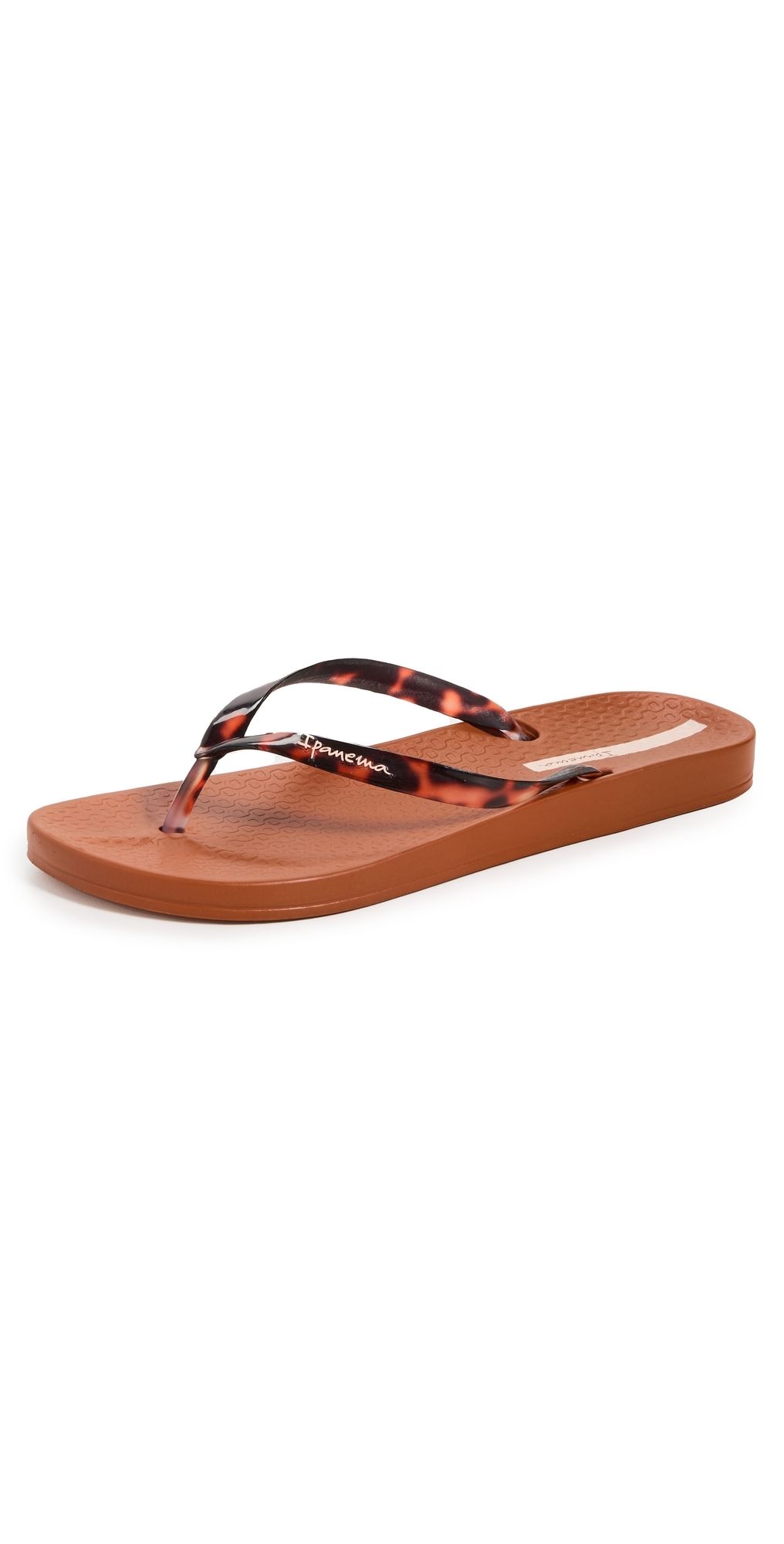 Ipanema Anat Connect Fem Flip Flops Brown/Clear 9