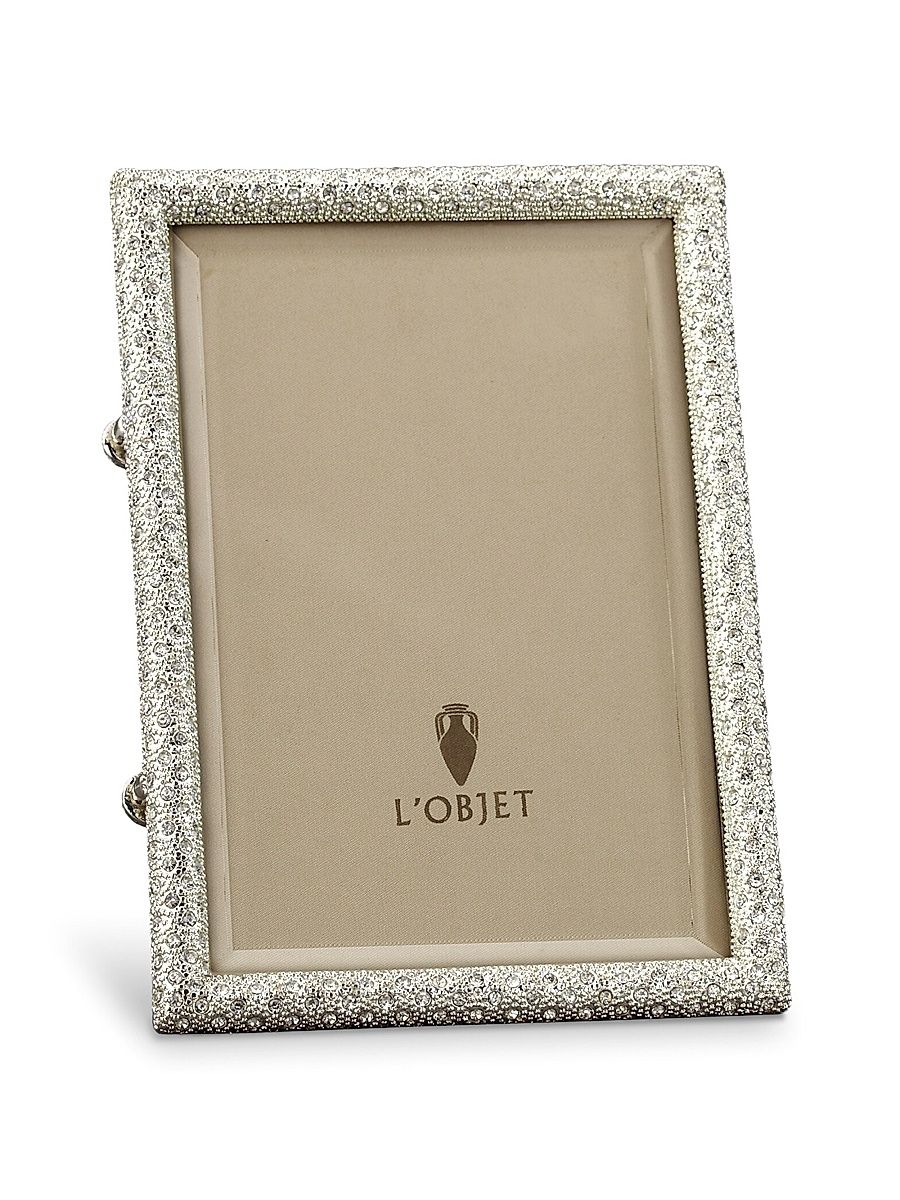 Crystal Picture Frame - Silver - Size 4 x 6
