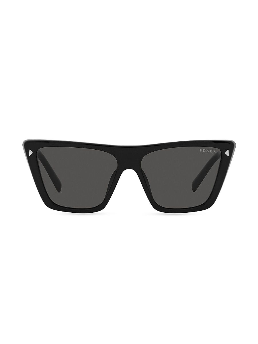 Women's 43MM Butterfly Sunglasses - Black
