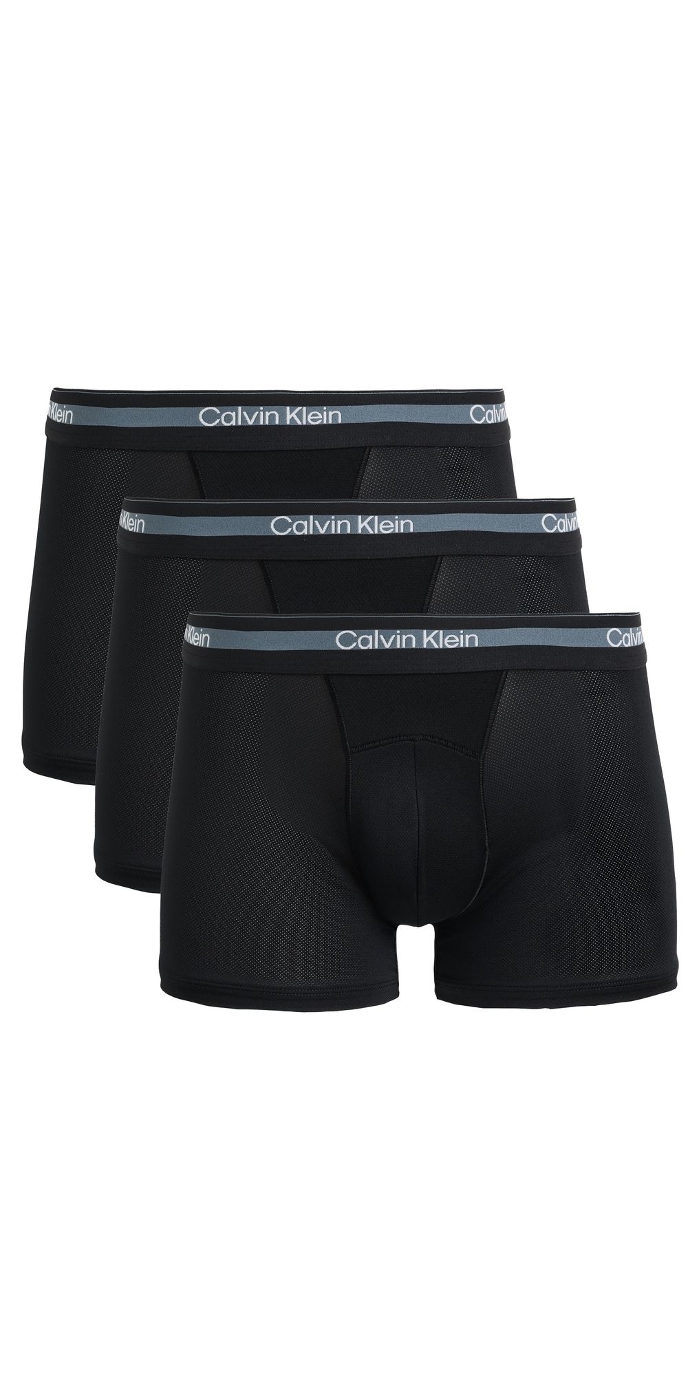 Calvin Klein Underwear Icon Movement Sport Trunks 3 Pack Black M