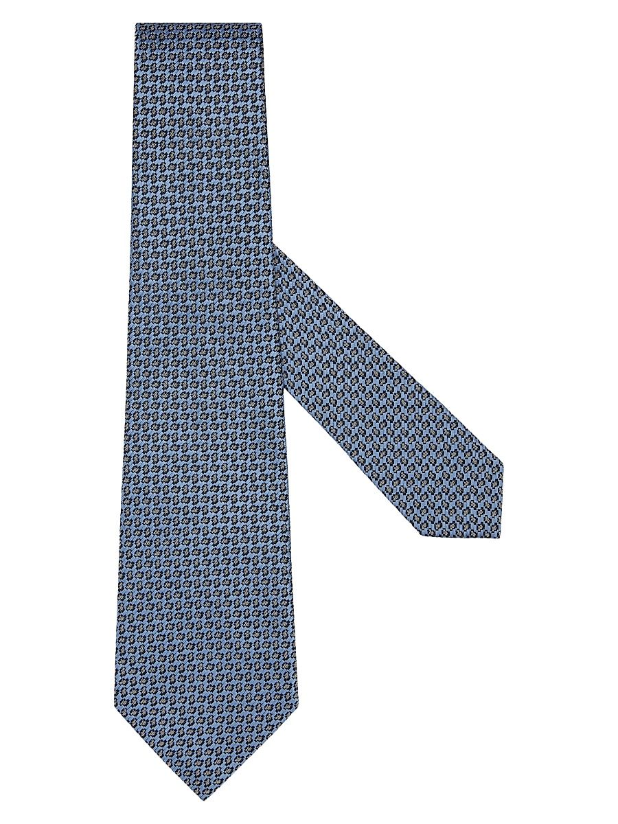 Men's Silk Tie - Dark Blue