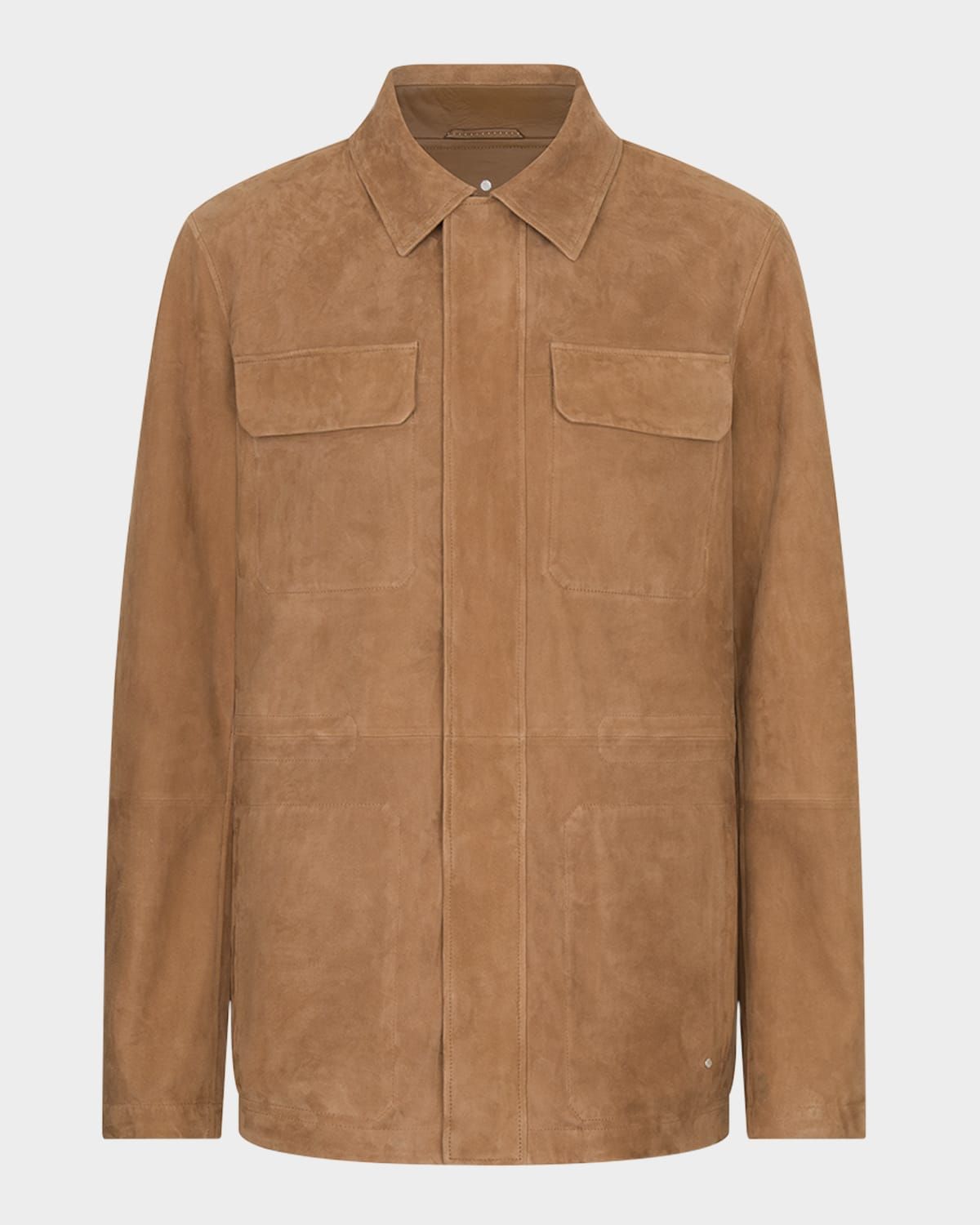 Men & apos;s Suede Full-Zip Field Jacket