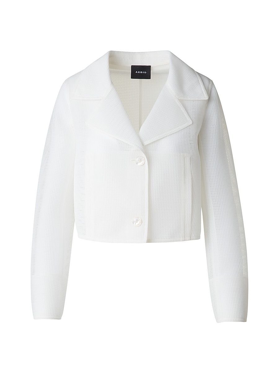 Women's Alice Single-Breasted Jacket - Pure White - Size 10