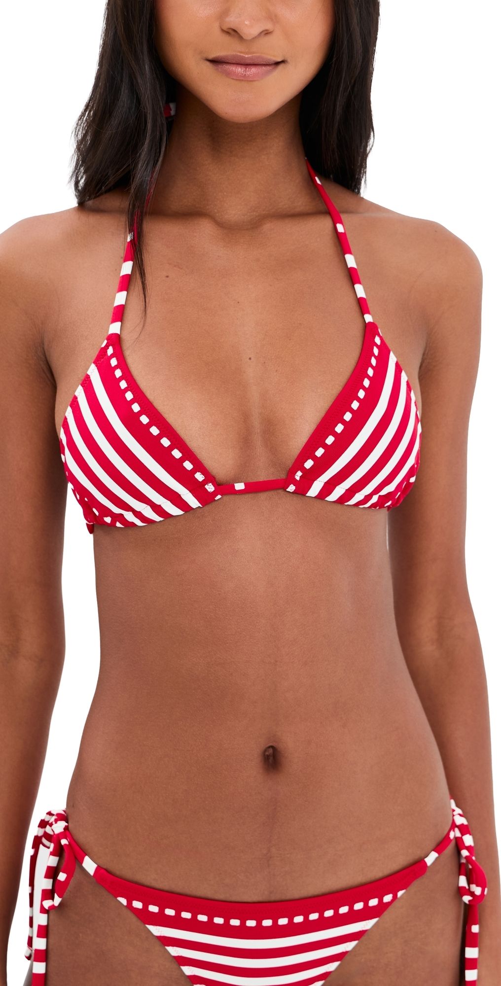 lemlem Malia Triangle Top Eshe Red XS