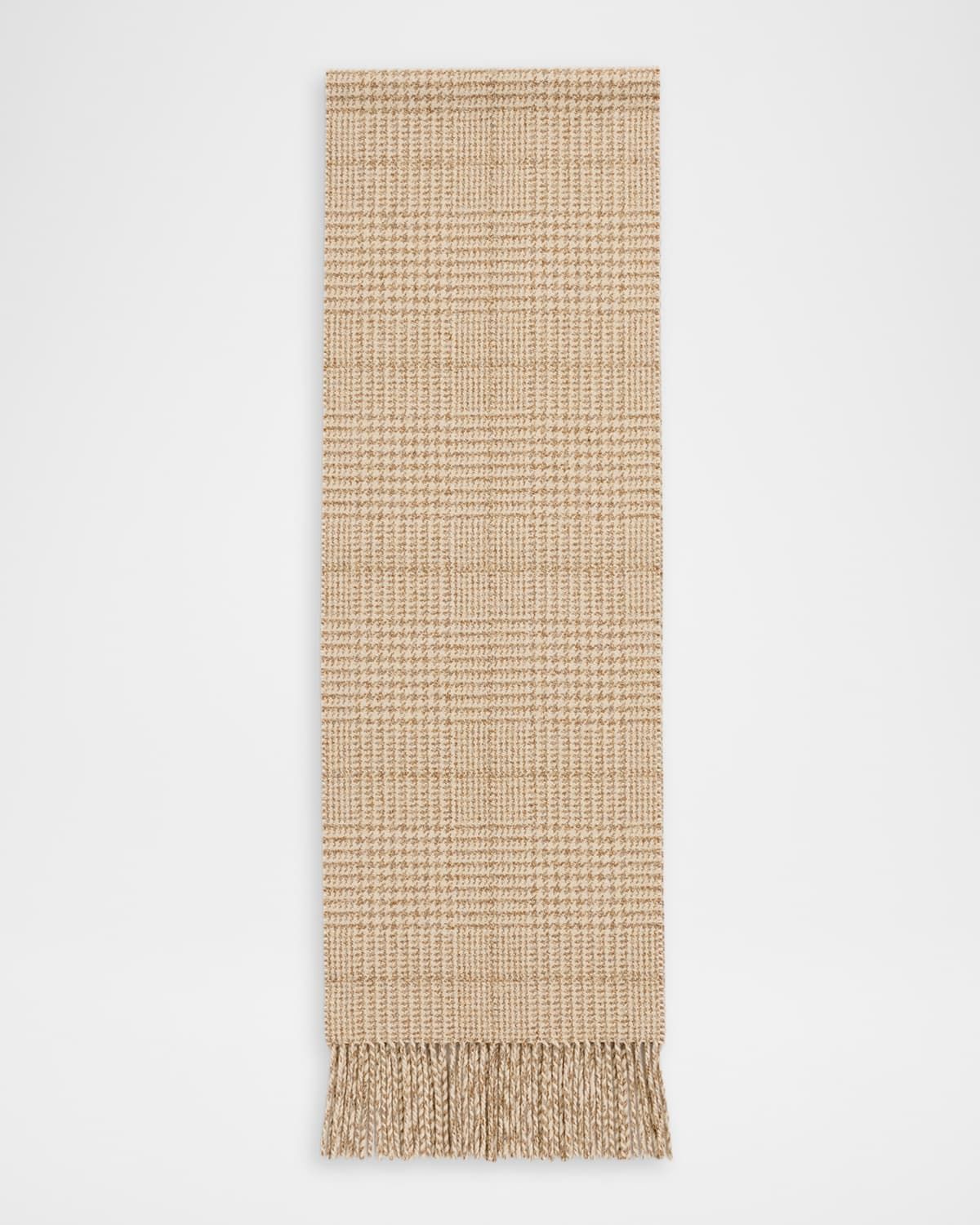 Lofty Twill Cashmere Scarf