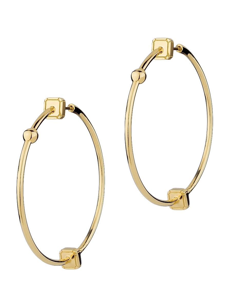 Women's Maga Circe Ninety 18K Gold Hoops - Yellow Gold