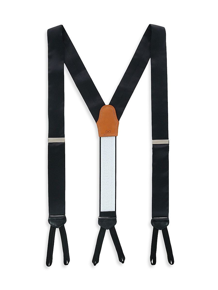 Men's Leyton Formal Suspenders - Black