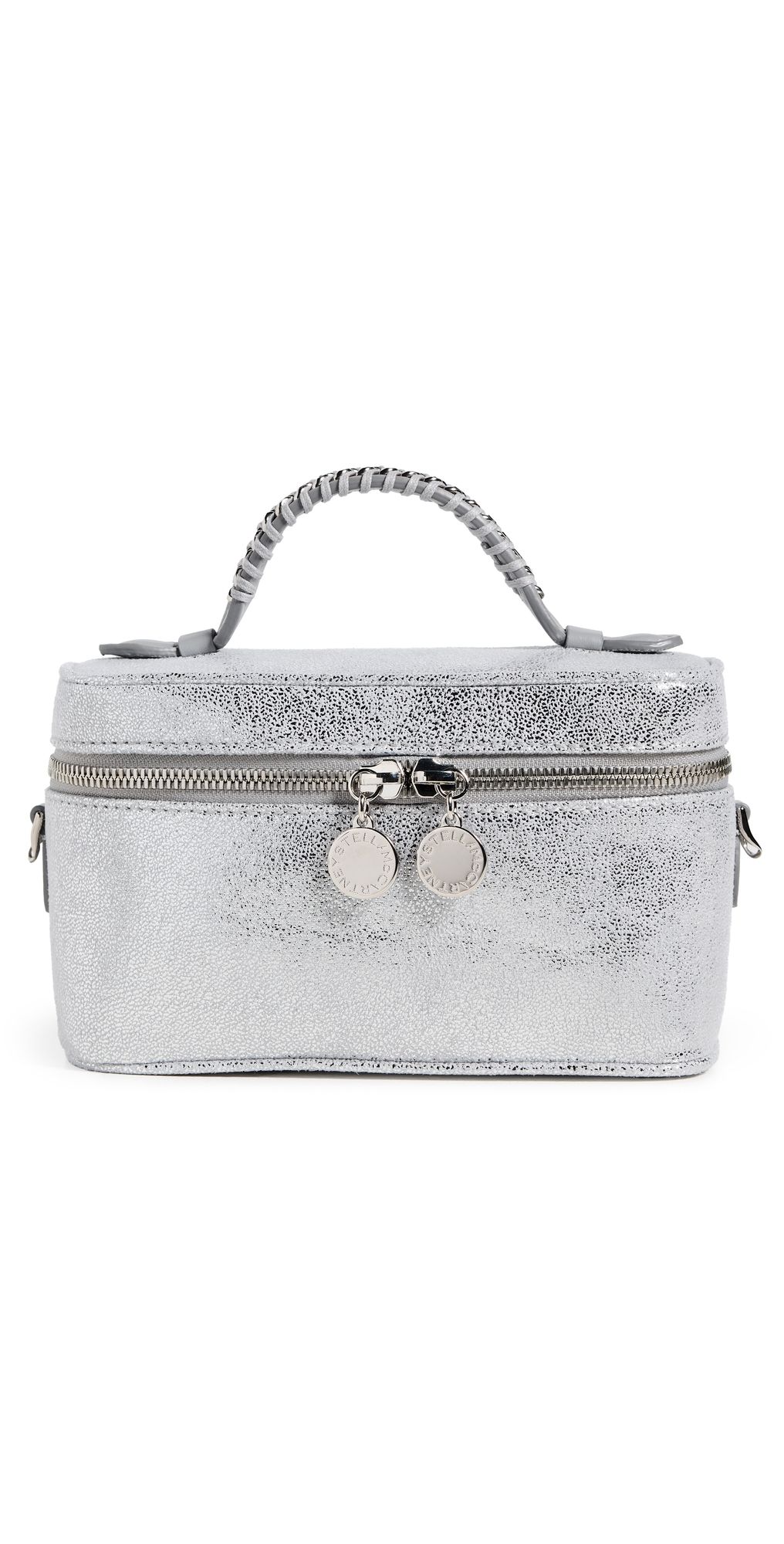 Stella McCartney Falabella Vanity Case Bag Silver One Size
