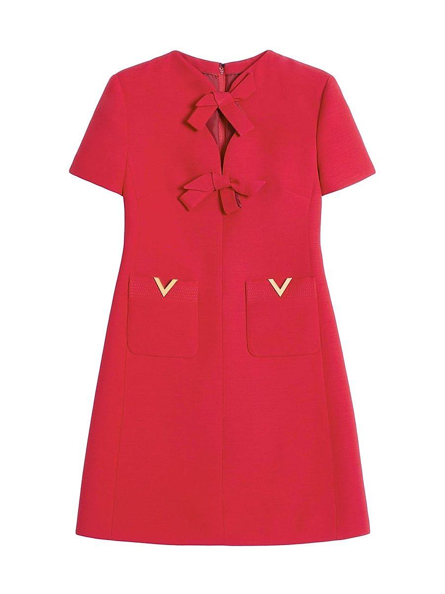 Women's Crepe Couture Short Dress - Paris - Size 0