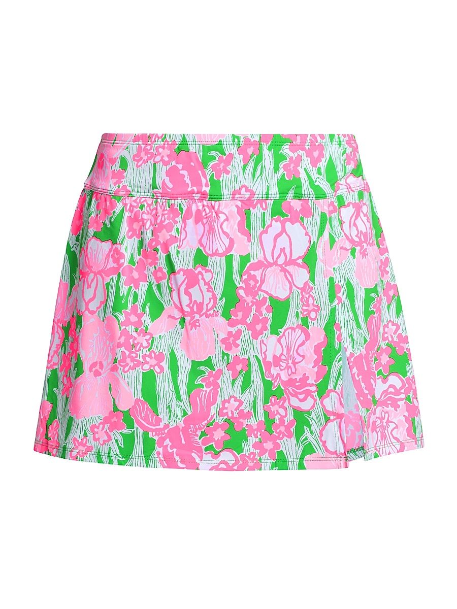 Women's Kellyann Floral Swim Skirt - Putting Green Hannah - Size 12