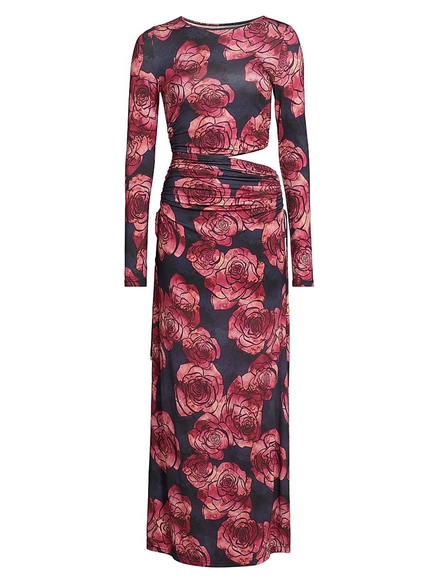 Women's Shia Rose Jersey Maxi Dress - Shia - Size Large