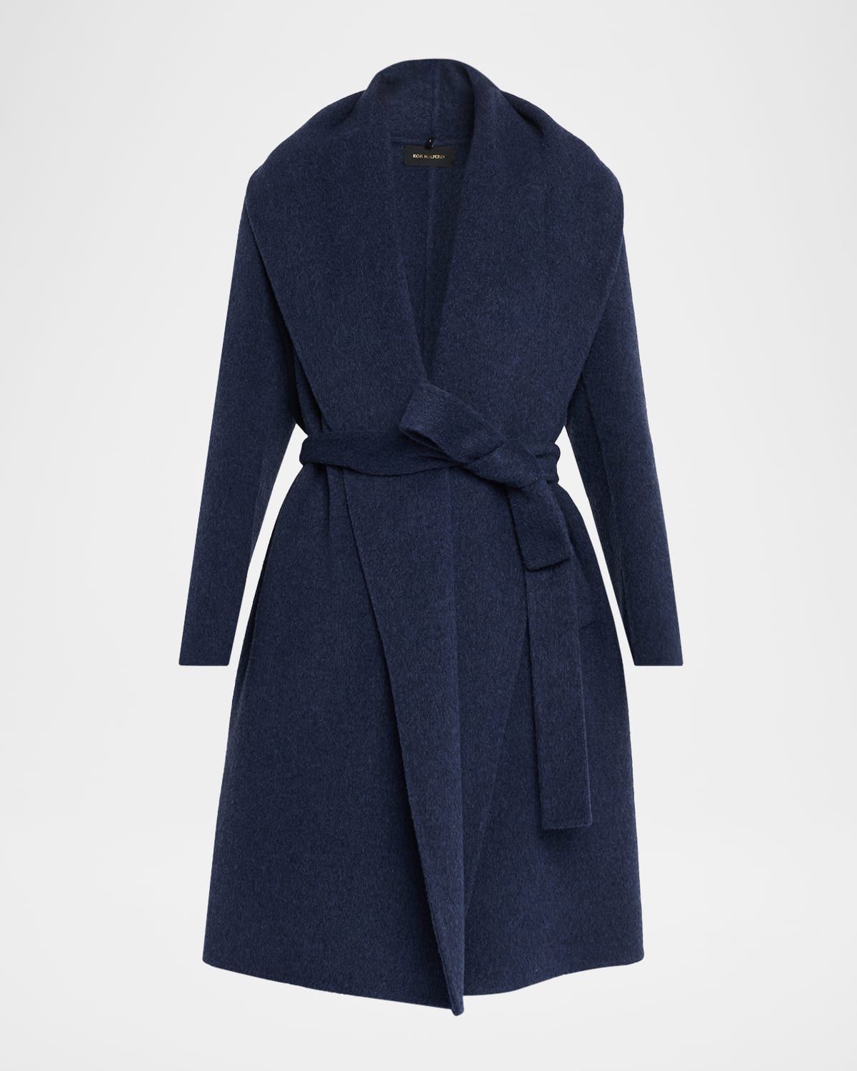 Yael Shawl-Collar Wrap Coat