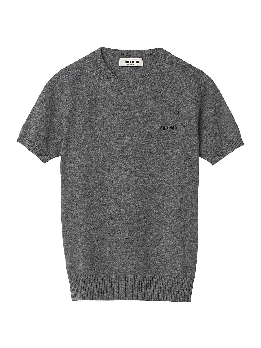 Women's Cashmere Sweater - Grey - Size 10